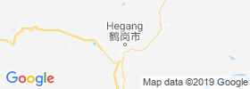 Hegang map